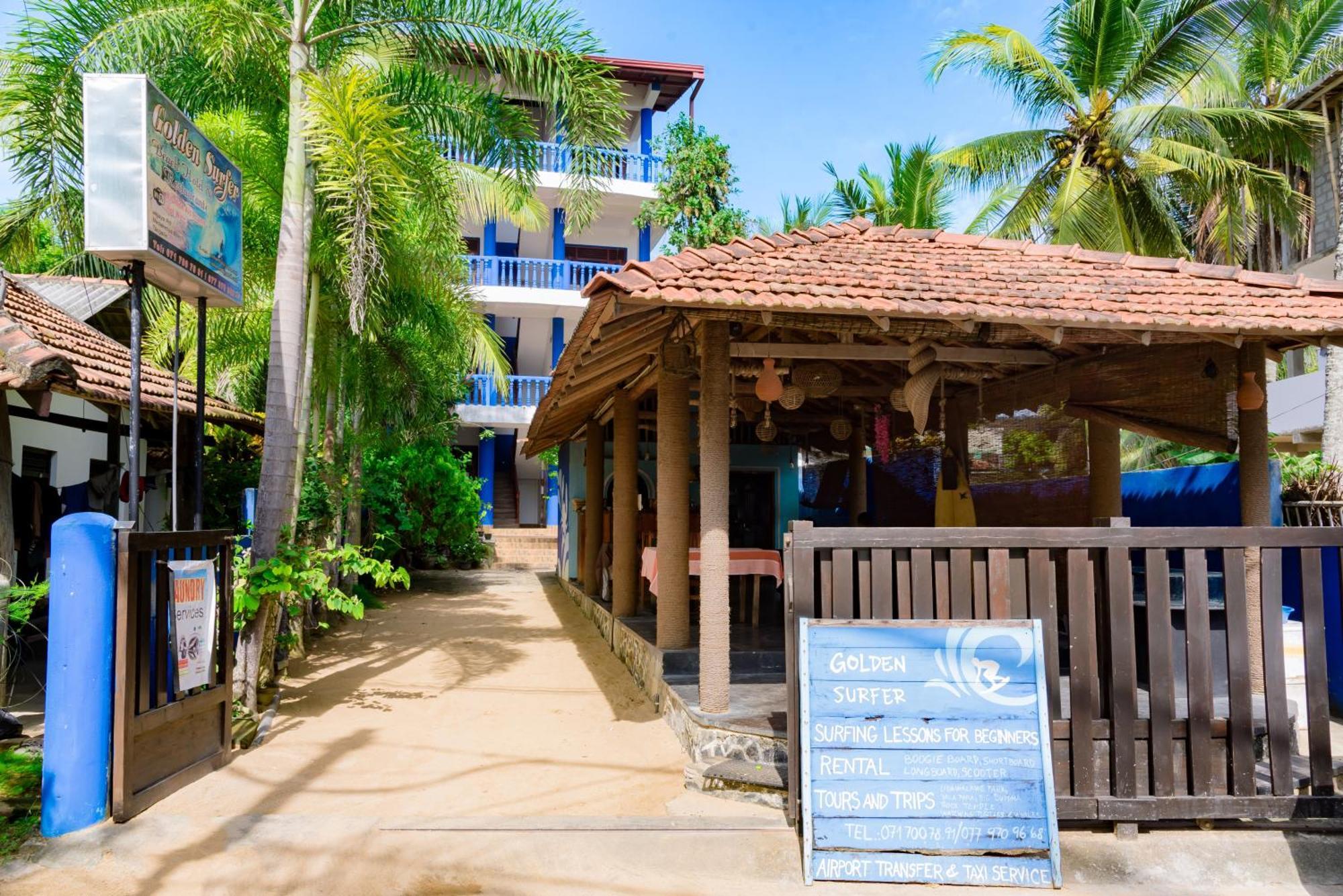 Golden Surfer Beach Hotel Tangalle Buitenkant foto
